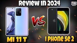 Xiaomi Mi 11T Vs iPhone Se 2020 1v1 TDM Room PUBG Test 2024 | iPhone SE HD+ 60FPSPerformance in TDM