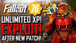 Fallout 76 | UNLIMITED XP! EXPLOIT! | Get LEVEL 900!+ | AFTER PATCH! | INFINITE! AMMO & XP! Exploit!