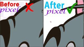 How to fix a pixelated image in illustrator |  Picture ko saaf karne ka tarika