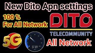 New Dito Apn settings 2024 For All Network | free internet | Up to 40mbps speed