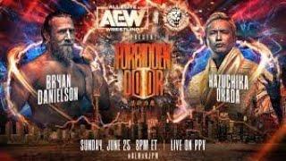 WWE 2K23 - AEW FORBIDDEN DOOR 2023 Dream Match Bryan Danielson VS Kazuchika Okada