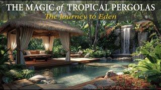 Escape to Paradise: The Beauty of Tropical Garden Pergola"