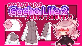 MY ENTRY FOR GACHA LIFE 2 ASSET CONTEST! (Just stuffs i made and submitted)