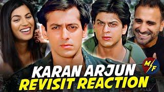 KARAN ARJUN REVISIT | Salman Khan & Shah Rukh Khan | Only Desi | - Reaction