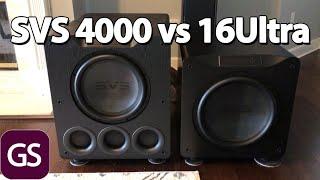 Upgrading SVS 4000 Subwoofers to SB16 Ultras