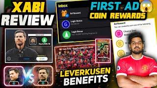 First AD In E-FOOTBALL25  Free Coins+Epic Try Rewards |Xabi Alonso Review | Leverkusen License Use