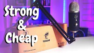 Finally A CHEAP Boom Arm For Heavy Mics - Tonor T20 Boom Arm Review!