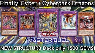 FINALLY! NEW CYBERDARK Support ft. CYBER Dragon INSANE SYNERGY! [Master Duel]