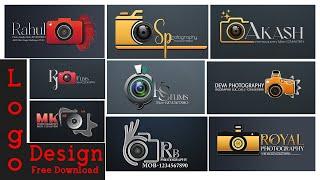 Photography logo | studio logo | with font