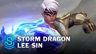 Storm Dragon Lee Sin Wild Rift Skin Spotlight
