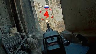  Ukraine War Update - Ukrainian Machine Gunner Ambushes Russian Soldiers During Urban Combat