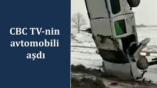 CBC TV-nin avtomobili aşdı