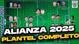 ¡Así va quedando el plantel de Alianza Lima 2025!