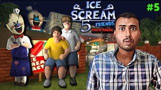 #5 Ice Scream 5 In Hard Mode Full Gameplay | Ice Scream 5 Horror Kidnapper Full Gameplay 