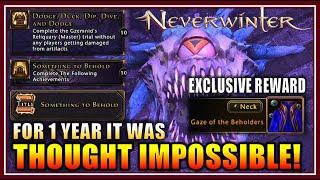 [OUTDATED] Achievement Believed Impossible for a Whole Year! - Easy Trick for Gzemnid! - Neverwinter