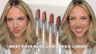 MUST HAVE Nude Lipsticks and Liners | Elanna Pecherle 2023