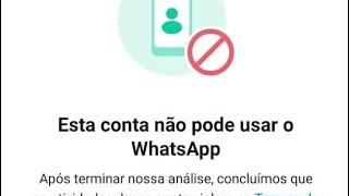 ️ CORRE!! MÉTODO DE TIRAR DO BAN PERMANENTE DO WHATSAPP TIRANDO BAN PERMANENTE, SPAM, IP, ANÁLISE 