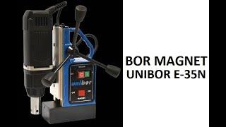 How to use magnetic drill Unibor E-35N