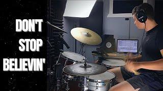 In-Sync Drums Toowoomba - Don't Stop Believin' - Journey - Drum Cover by Quinten Beames