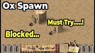 Block The Lords Way | Stronghold Crusader Ox Spawn Trick | Stronghold Crusader Trick