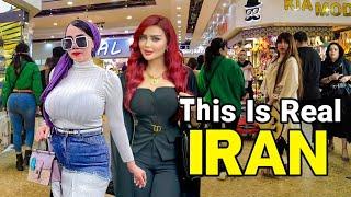 IRAN Most Expensive Neighborhood with Luxury Mall | Iranian Girls & Boys Nightlife ایران