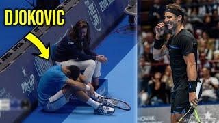 Tennis Funniest Match Ever! The Day Nadal and Djokovic Played Like Best Friends (Pure Entertainment)