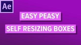 Resizing text boxes in under a minute! | Learn After Effects