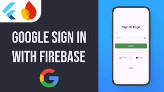 Google SignIn With Firebase Auth - Flutter Auth Tutorial