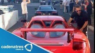 Video de Paul Walker antes de morir; revisaba el automóvil donde perdió la vida/ paul walker muere