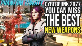 Make The Right Choices! You Can Miss The Best Weapons In Cyberpunk 2077 Phantom Liberty