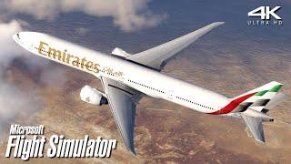 Emirates 777-300ER Full Flight! | San Francisco  Dubai | A Microsoft Flight Simulator Experience!