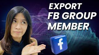 How to Extract or Export Facebook Group Members List into Excel Software - Group Maximizer