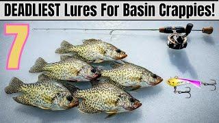 7 Crappie Lures You Didn't Know You Needed For ICE FISHING!