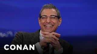 Jeff Goldblum Went Through A Mullet Phase | CONAN on TBS