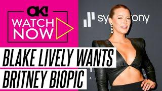 Blake Lively Admits She'd 'Love' to Star in Britney Spears' Biopic as She Wears Singer's Dress at 'I