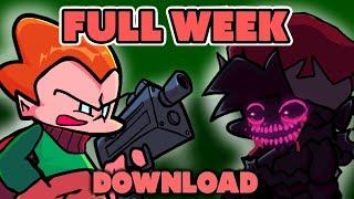 (DOWNLOAD) Friday Night Funkin': Christmas Corruption FANMADE PICO vs EVIL BOYFRIEND FULL WEEK!