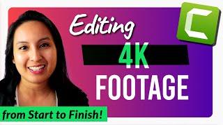 Camtasia Editing 4k Footage | This Is HOW it's DONE!