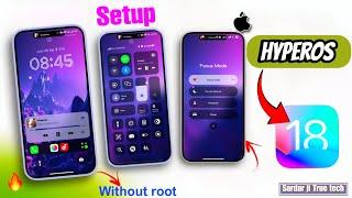 Real iOS 18 Theme For HyperOS + Miui 14,13,12| Convert to Miui to iOS | Sardar ji True tech