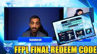 FFPL REDEEM CODE TODAY | 500K LIVE WATCHING REDEEM CODE | 30 JANUARY CODE | FF REDEEM CODE TODAY