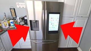 How to Use Samsung SMART Fridge [With Family Hub]