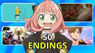 ANIME ENDING QUIZ - 50 Endings [VERY EASY - VERY HARD]