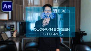 Hologram Touch Screen In After effects Tutorial (Easy Way)