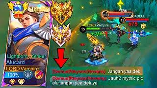 DIBACOTIN NOVARIA KARENA PICK ALUCARD DI GLORY! VAMPIRE MENGGILA MANIAC 2X!!