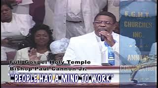 BISHOP PAUL CANNON JR. REWOUND (2009)