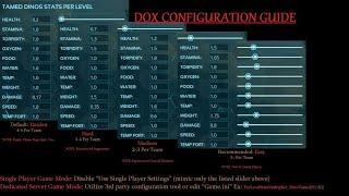 DOX (ARK Survival Evolved): Configuration Guide