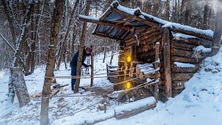 ВСТРЕЧАЮ ПЕРВЫЙ СНЕГ В ЗЕМЛЯНКЕ | ЧТО С НЕЙ СЛУЧИЛОСЬ ЗА 9 МЕСЯЦЕВ? | ПОМЕНЯЛ ДВЕРЬ, ПЛАНЫ НА СЕЗОН