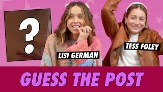 Lisi German vs  Tess Foley   Guess The Post