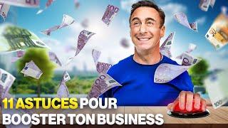 11 astuces pour booster ton business - Franck Nicolas