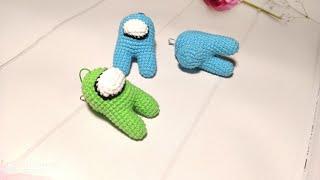 AMONG US AMIGURUMI /  Амонг Ас крючком . #shorts