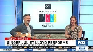 Singer Juliet Lloyd live on Good Day Rochester